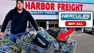 I Bought Every Hercules Tool at Harbor Freight [upl. by Uos842]