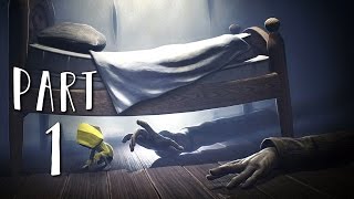 LITTLE NIGHTMARES Walkthrough Gameplay Part 1  Six PS4 Pro [upl. by Nymzaj]