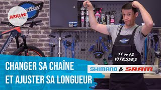 Tuto VTT  Changer et Ajuster sa longueur de chaîne [upl. by Annola]