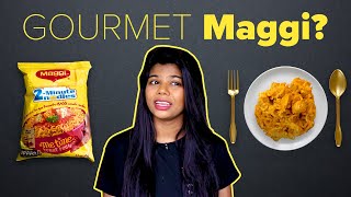 I Tried To Cook A Gourmet Meal With Maggi  BuzzFeed India [upl. by Kreindler947]