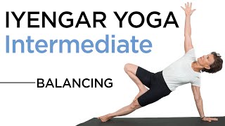 Iyengar Yoga Intermediate LevelBalancing [upl. by Schubert]