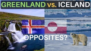 Greenland vs Iceland Similar or Different [upl. by Harras]