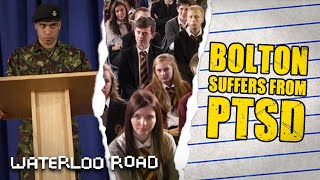 Bolton Smilie Suffers from PTSD MidAssembly  Waterloo Road [upl. by Nnaarat]