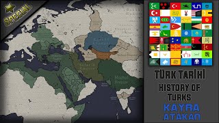 Türk Tarihi  History of Turks [upl. by Neelyk]