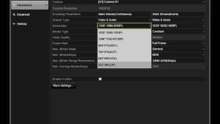 Hikvision Record Settings [upl. by Kavanagh]