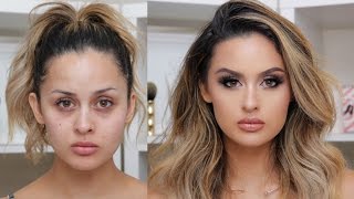 FULL COVERAGE GLAM MAKEUP TUTORIAL [upl. by Eural]