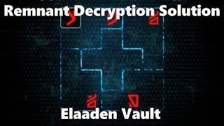 Mass Effect Andromeda Elaaden Vault Decryption Puzzle Solution [upl. by Abey]