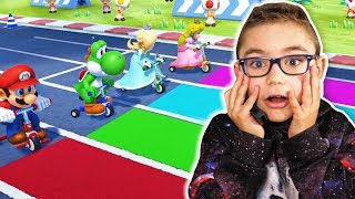 Swan teste les Mini Games de Super Mario Party   Nintendo Switch [upl. by Westney]