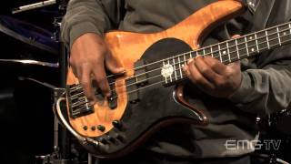 Victor Wooten gives amazing solo bass performance EMG [upl. by Asel]