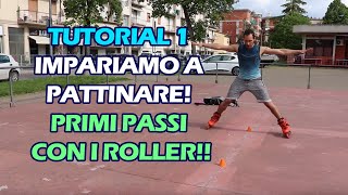 tutorial per iniziare a pattinare 1 marcetta e limoni sub ENG [upl. by Loginov]