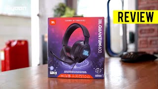 JBL Quantum 400 Gaming Headphones With Mic  Review [upl. by Yknarf]