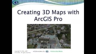 Creating 3D Maps with ArcGIS Pro [upl. by Melvena760]