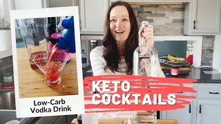 Keto Vodka Drinks LowCarb cocktails with Electrolytes [upl. by Edroi162]