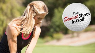 Anna Rawson Shows You How to Hit a Checked Wedge Shot  Sexiest Shots in Golf  Golf Digest [upl. by Reena]