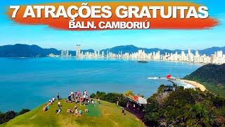 7 ATRAÇÕES GRATUITAS em BALNEÁRIO CAMBORIÚ  Conheça pontos turísticos SEM GASTAR NADA [upl. by Yanttirb]