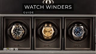 Watch Winders Everything You Need To Know  Bobs Watches [upl. by Malinde]