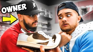 Creasing Sneakers In Sneaker Stores [upl. by Olegnad]