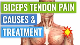 Biceps Tendonitis Treatment and Exercises Explained [upl. by Tyne470]