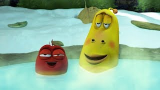 LARVA  HOT SPRINGS  Cartoon Movie  Cartoons  Comics  Larva Cartoon  LARVA Official [upl. by Devona]