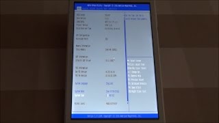 Teclast X80 Pro UEFI BIOS overview [upl. by Nnov]