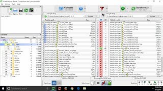 FreeFileSync Folder Comparison [upl. by Arbed]