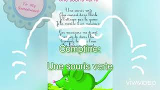 Comptine une souris verte [upl. by Noet502]