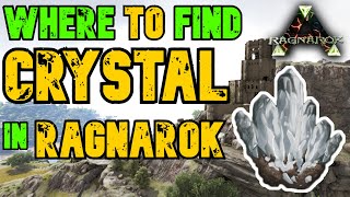 Ark Ragnarok Where to Find Crystal [upl. by Allac248]