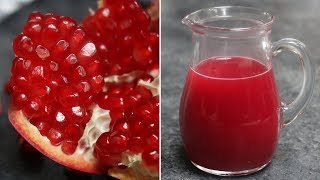 How to Cut and Juice a Pomegranate [upl. by Notgnirra]