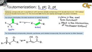 1103 Introduction to Tautomerization Stability of Keto and Enol Tautomers [upl. by Asir]