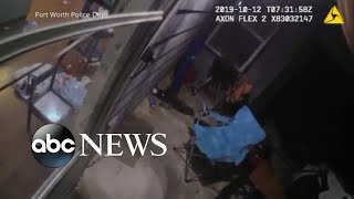 Cop seen shooting killing woman in her own home  ABC News [upl. by Nuahsed]