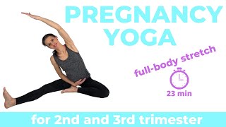 Pregnancy Yoga For Second Trimester [upl. by Aldous48]