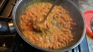 How to make Refried Beans from a can QUICK amp EASY [upl. by Valerye]