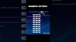 Noahreyli Settings Fortnite Chapter 5 [upl. by Lolita]