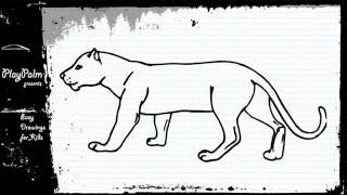 How to draw a Panther [upl. by Pentheam]