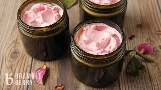 How To Make Rose Body Cream  Luxurious DIY Lotion Tutorial  BrambleBerrycom [upl. by Cyprus]