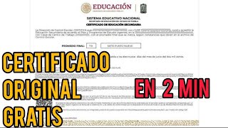 Como Descargar Certificado original Legalizado Secundaria Bachillerato Prescolar Primaria Gratis [upl. by Elleoj]