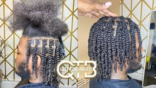 QTHEBRAIDER Double Strand Twist VERY DETAILED Male Edition [upl. by Eniawd]