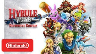 Hyrule Warriors Definitive Edition Launch Trailer  Nintendo Switch [upl. by Nauqet]