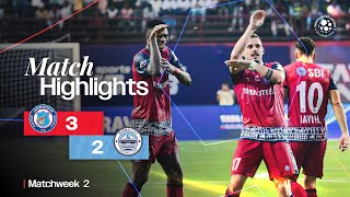 Match Highlights  Jamshedpur FC 32 Mumbai City FC  MW 2  ISL 202425 [upl. by Sitnalta757]