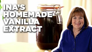 How to Make Inas Homemade Vanilla Extract  Barefoot Contessa Cook Like a Pro  Food Network [upl. by Uwkuhceki138]