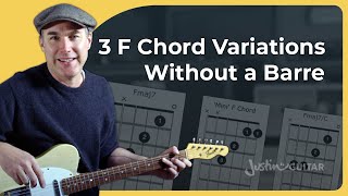 3 F Chord Variations You Need to Know [upl. by Jammal783]