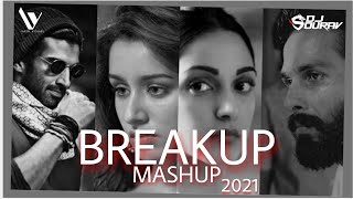 Breakup Mashup 2021  Dj Sourav X Yash Visual  Breakup [upl. by Egroej484]