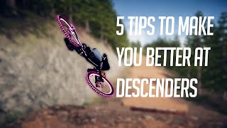 5 More Tips to Make YOU Better At Descenders [upl. by Capp]