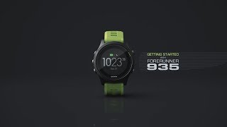 Garmin Forerunner 935  Getting Started [upl. by Yelime]