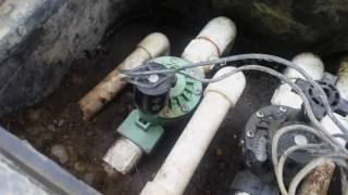 How to fix a leaking Sprinkler Valve Part 3 [upl. by Hamforrd902]