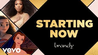 Brandy  Starting Now Lyric Video [upl. by Kenyon448]