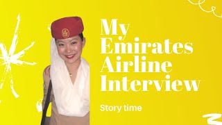 Jeenie Weenie Emirates Airline Interview Story time [upl. by Jayme]