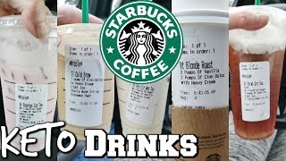 STARBUCKS KETO DRINKS HOW TO ORDER [upl. by Gensmer]