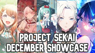 DECEMBER EVENT SHOWCASE  PROJECT SEKAI GLOBAL [upl. by Hayarahs]