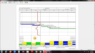 Printing Columns Gantt Chart and Profile in Primavera P6 [upl. by Enilesor]